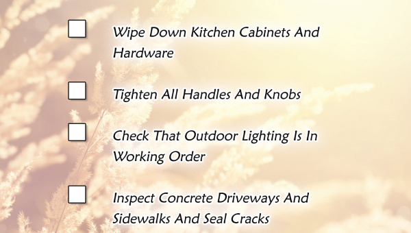 Home Maintenance Tips | September