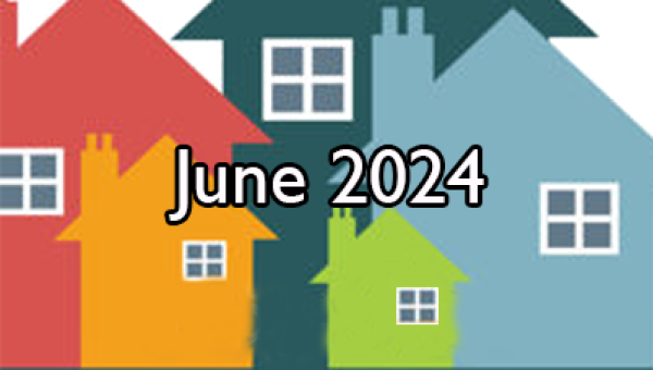 June 2024 real estate market stats for Topeka, Kansas, showing average home prices, days on market, number of homes sold, and active listings.