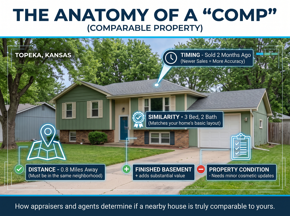 Comparable Properties 101: How Your Topeka Home's Value Gets Calculated