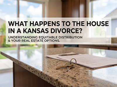 What Happens to the House When You Get Divorced in Kansas?