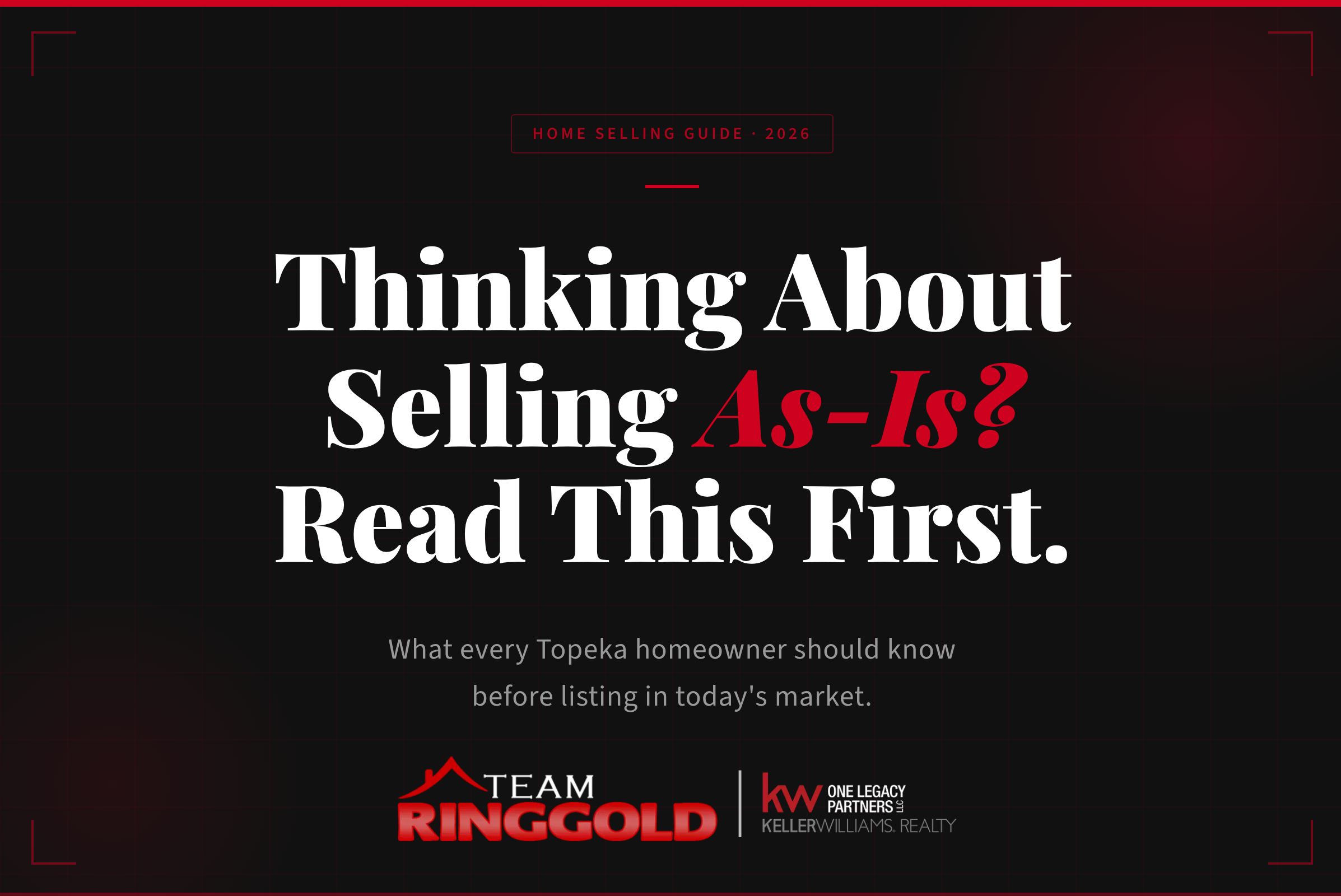 Selling Your Home As-is? Here Are Some Things To Know!